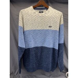 Fox Men Casual Round‎ Neck Winter Solid Regular Fit Full Sleeve Sweater  Large